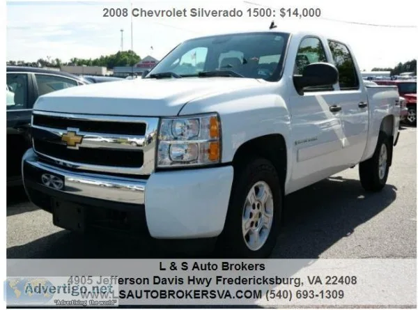 2008 CHEVROLET SILVERADO 1500 LT14WDCREW CAB