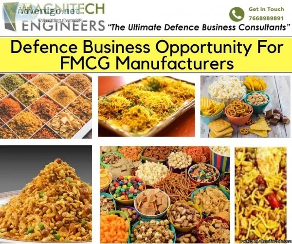 Defence Business Opportunity For Snacks Manufacturers