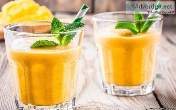 Best way to make mango milkshake  Aamrus