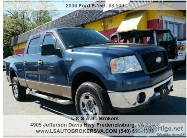 2006 FORD F-150 XLT 4DRSUPERCREW 4WD