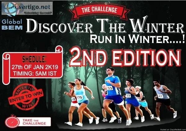 DISCOVER THE WINTER - RUN IN WINTER 2nd EDITION