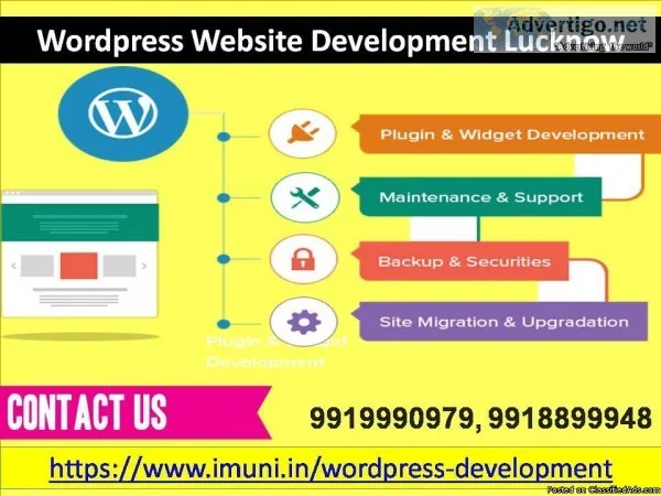 Wordpress Website Development Lucknow  Customize Your Website