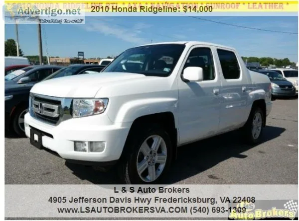 2010 HONDA RIDGELINE RTL4X4CREW CAB