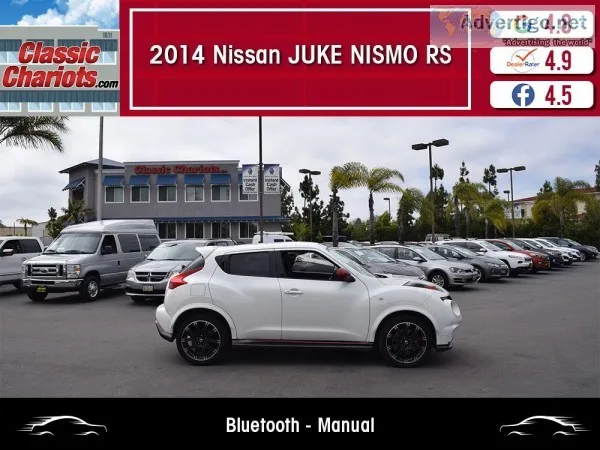 Used 2014 Nissan JUKE NISMO RS for Sale in San Diego - 19831