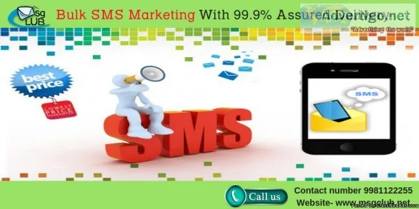 Take benefit of Bulk SMS Service at sensible rates From Msgclub
