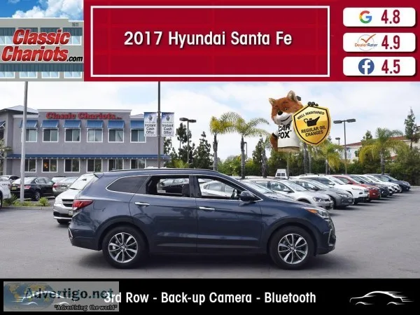 Used 2017 Hyundai Santa Fe SE for Sale in San Diego - 19822