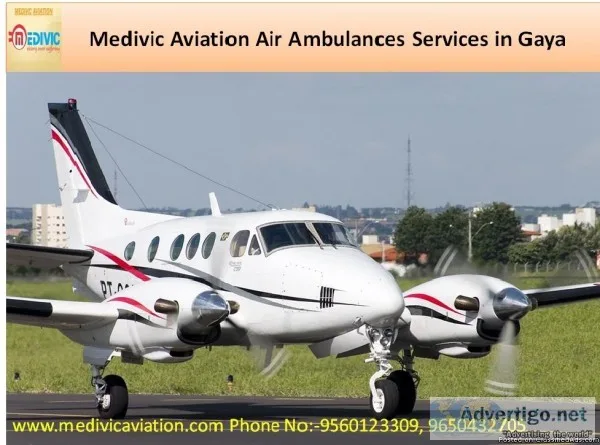Low Cost Air Ambulances Services in Gaya