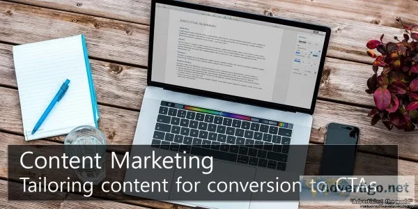 Tailoring content for conversion to CTAs - CONTENT MARKETING