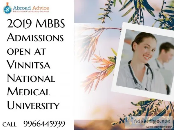 2019 MBBS Admissions at Vinnitsa National Medical University