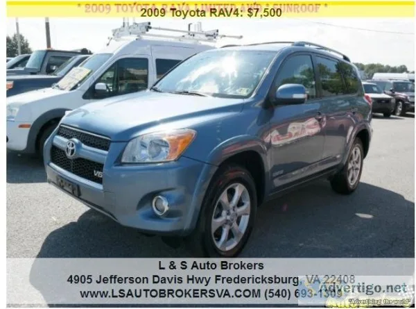 2009 TOYOTA RAV4 4X4LIMITEDSUV 