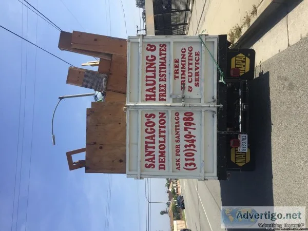Santiago&rsquos hauling and demolition 3103497980