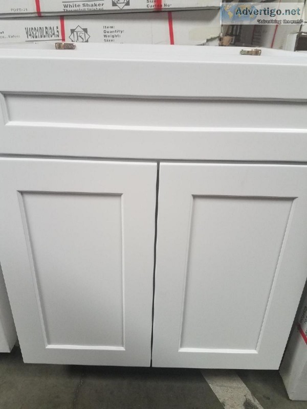 Cabinets - White Shaker Thermafoil
