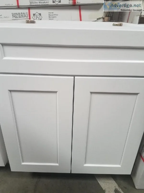 Cabinets - White Shaker Thermafoil