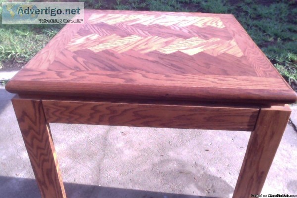 wood table