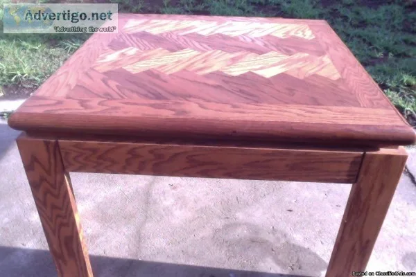 wood table