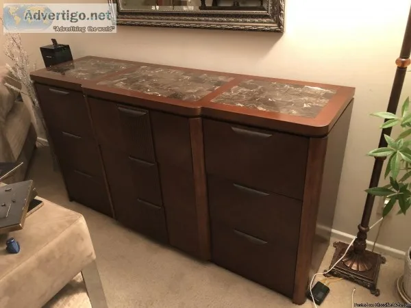 Two matching sideboard