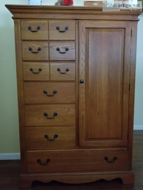Oak door chest