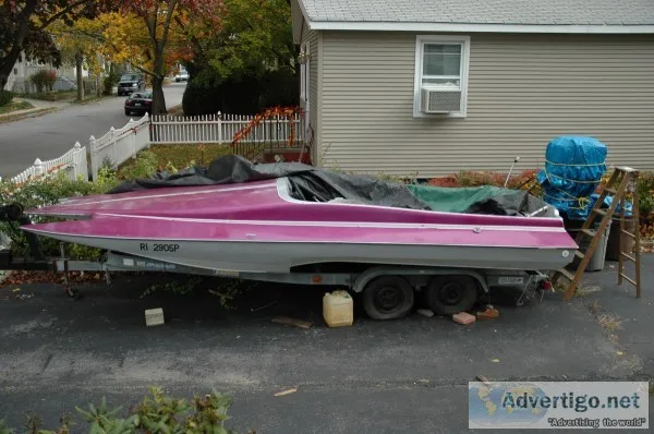 22 ft hydrofoil race boat