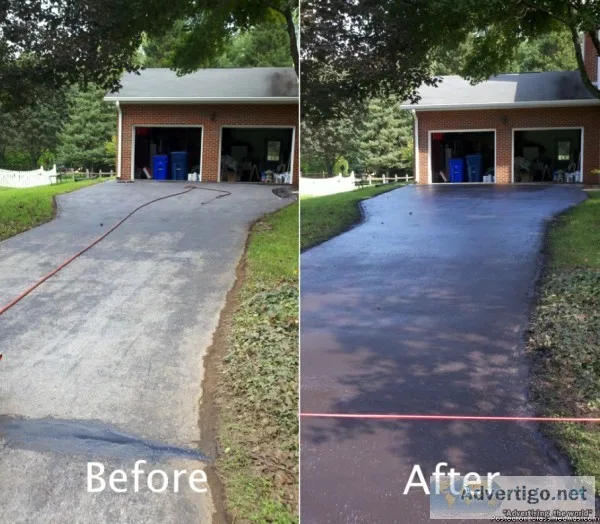 Asphalt paving and striping concrete driveways and parking lots