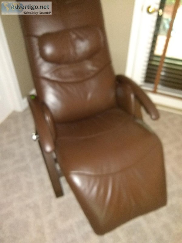 Relax A Back leather recliner.