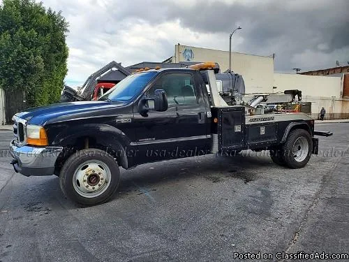 1999 FORD F550 4X4 XL TOW TRUCK