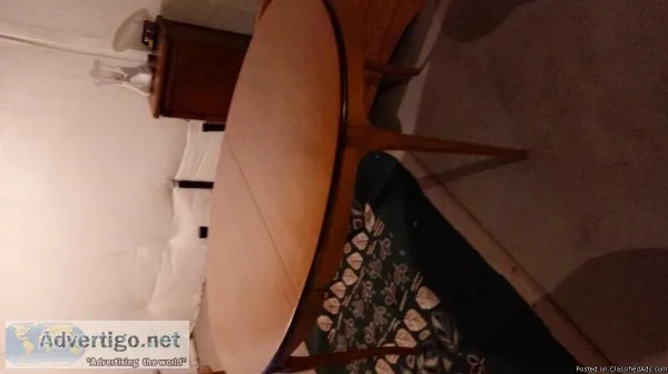 Oval table