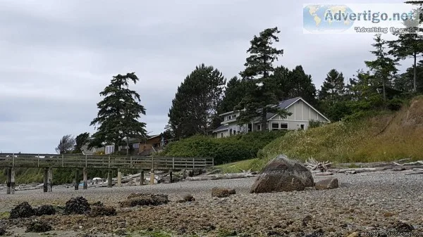 BEACHFRONT- 3 bd3b rambler -furnished