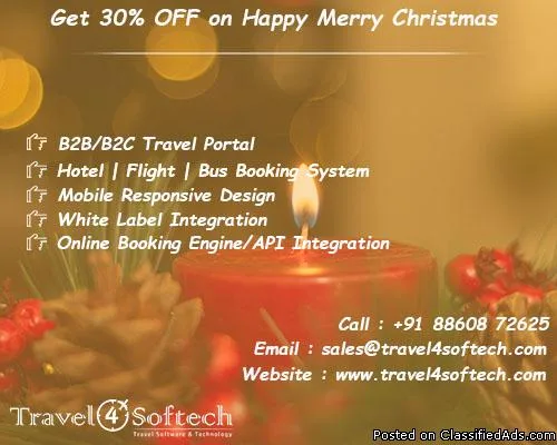 Get Discount for B2B Travel Portal and Travel Portal