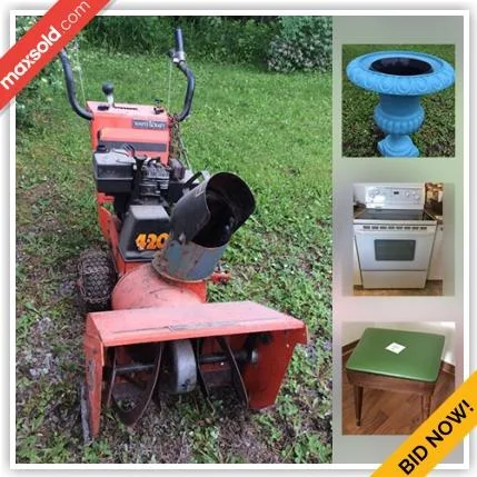 Stittsville Moving Online Auction - Maple Grove Road