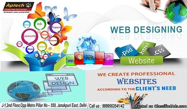 Web Development Training in IndiaAptech Janakpuri