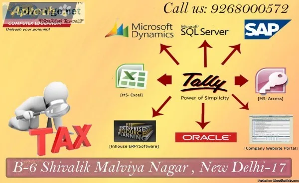Top 10 Tally Course in India  Aptech Malviya nagar