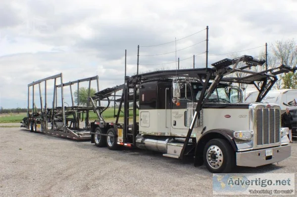 2015 Peterbilt 388 Car Carrier Semi Tractor