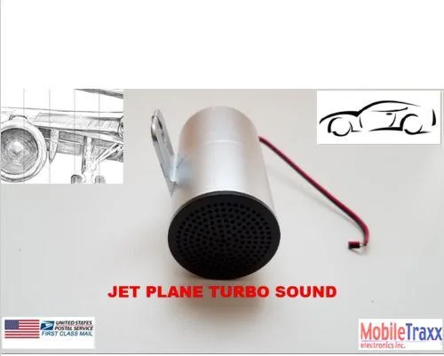12V JET PLANE TURBO-SOUND BACK-UP ALARM