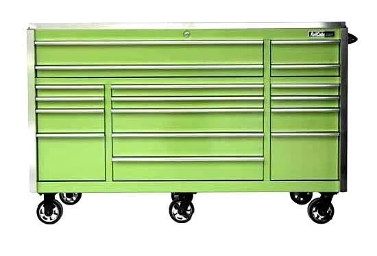 72&quot Roller Cabinet w Stainless Steel Top CEX7217RC-QL