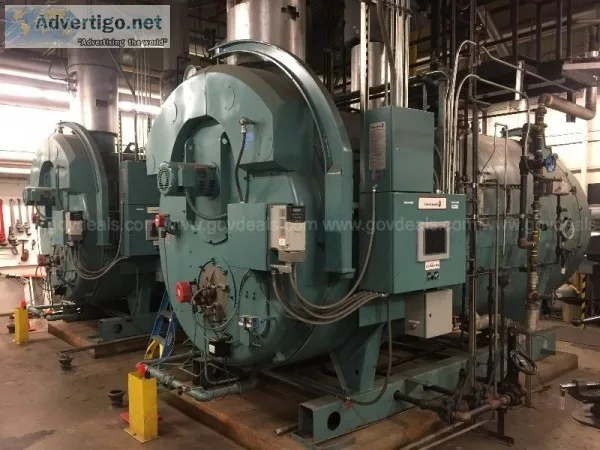 Commercial Boiler 250 HP - CleaverBrooks