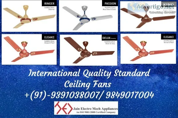 Economy Range Decorative and Designer Ceiling Fans