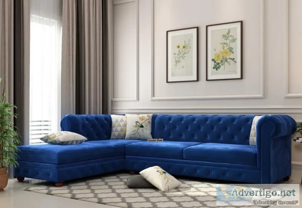 15 Best Corner Sofa Set Designs Online  Wooden Street