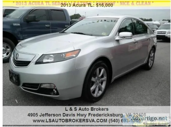 2013 ACURA TLLEATHER INTERIRORSUNROOF