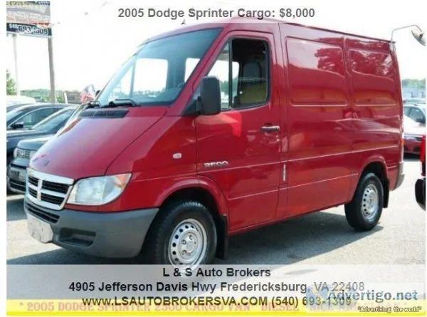 2005 DODGE SPRINTER CARGO VAN 25003DRCARGO VAN