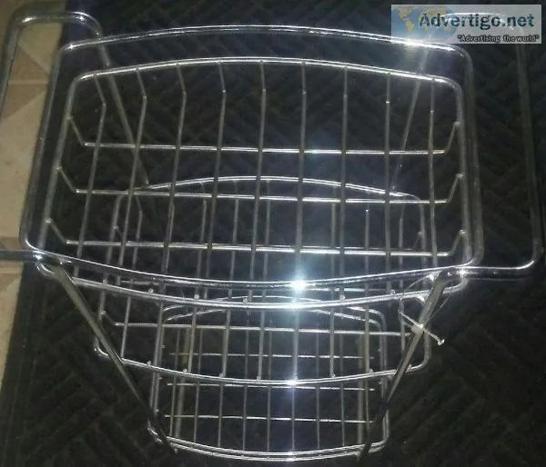 Chrome Shelf Unit- perfect for bathroom bedside or