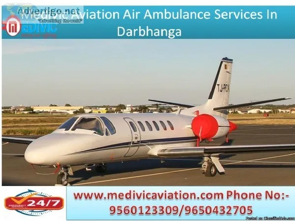 Low Cost Air Ambulance Services in Darbhanga