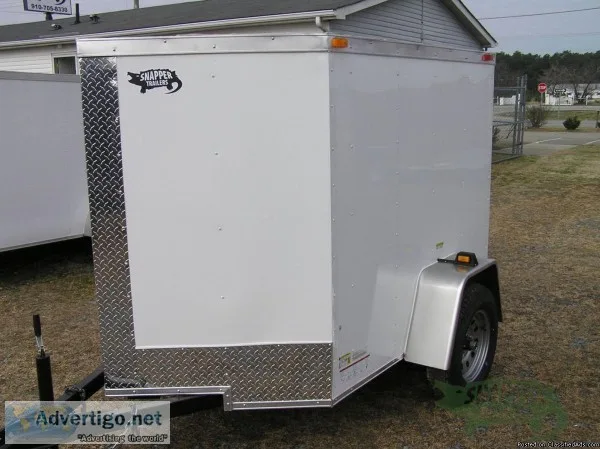 5 x 6 Enclosed Cargo Trailer WV-nose - 36908