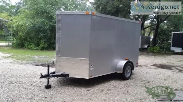 6 x 10 Enclosed Cargo Trailer W3 inches in height - 69458