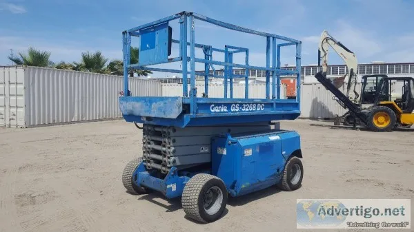 GENIE GS-3268DC ROUGH TERRAIN SCISSORLIFT 1201-16