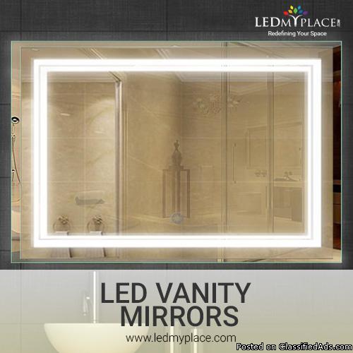 Add Style to Your Home by Using LED Vanity Mirrors