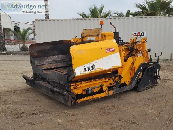 2006 LEEBOY L8500T ASPHALT PAVER