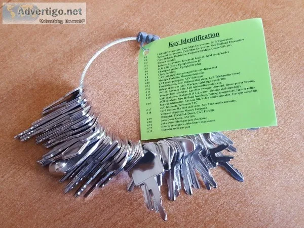 UNUSED EQUIPMENT KEYS