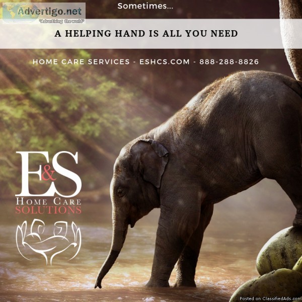 Sometimes Anyone Can Use a Helping Hand- Home Care Services