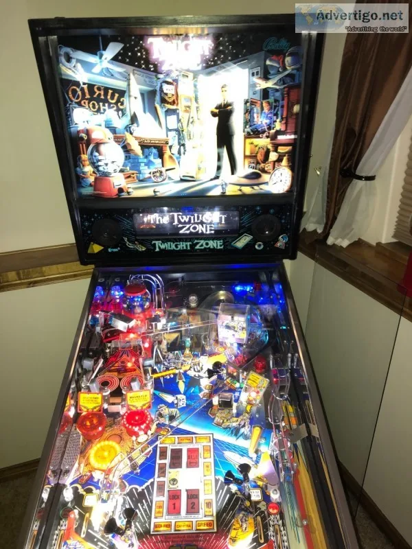 Twilight zone classic pinball game