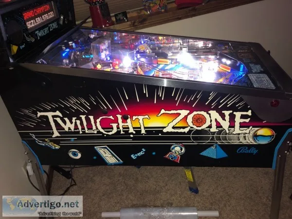 Twilight zone classic pinball game